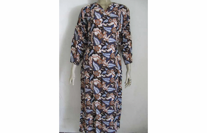 baju batik daster muslim 002 toko batik jogja baju batik daster muslim 002 toko batik jogja