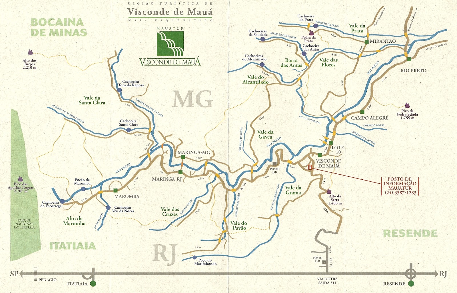 Distancia Entre Penedo E Visconde De Maua Visconde de Mauá: panorama