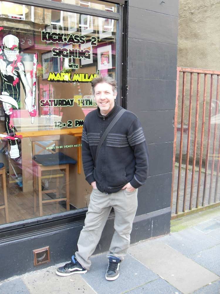 Stephen White: Edinburgh-based comics writer/artist