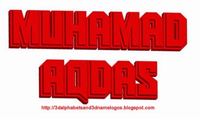 3d Name Logos March 2014