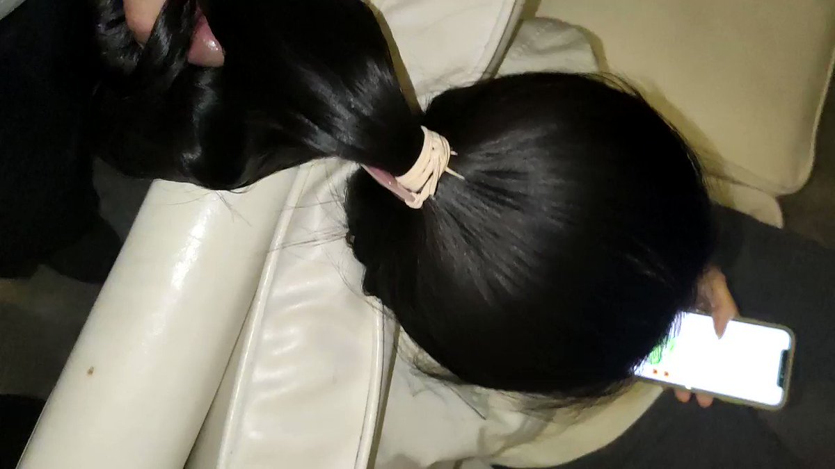 Sexy asian hairjob long hair xxx pic