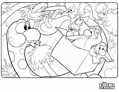 Penguin Coloring Pages | Minister Coloring