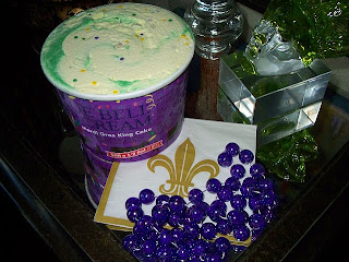 The Uptown Acorn: I Scream for King Cake Ice Cream