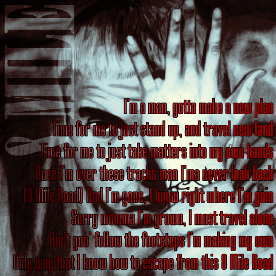 LETRA EMINEM 8 MILE letra eminem 8 mile:
