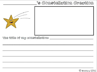 Classroom Freebies Too: constellation freebies