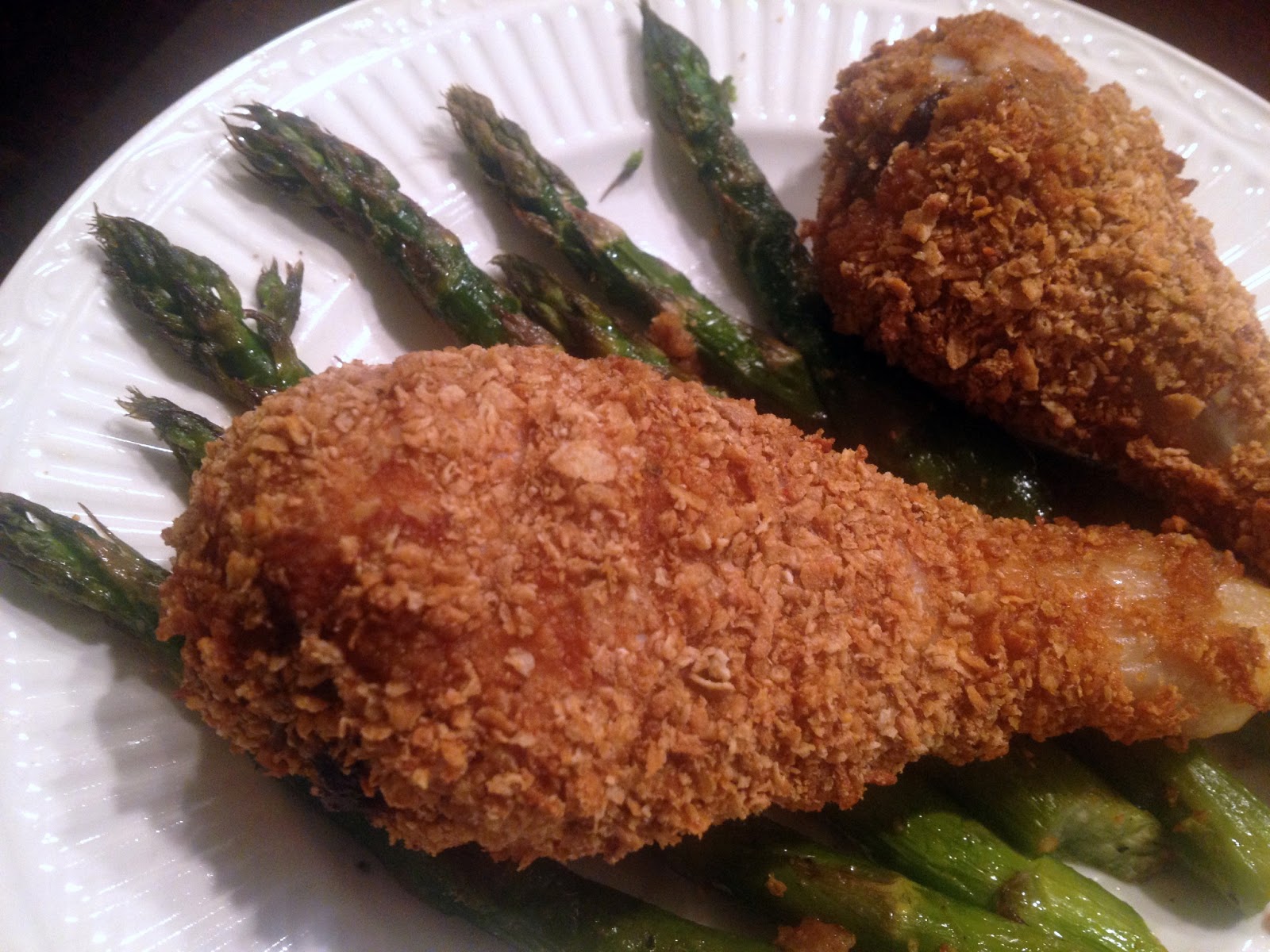 Call Me Mrs. Rapp Crispy Baked "Fried" Chicken Drumsticks