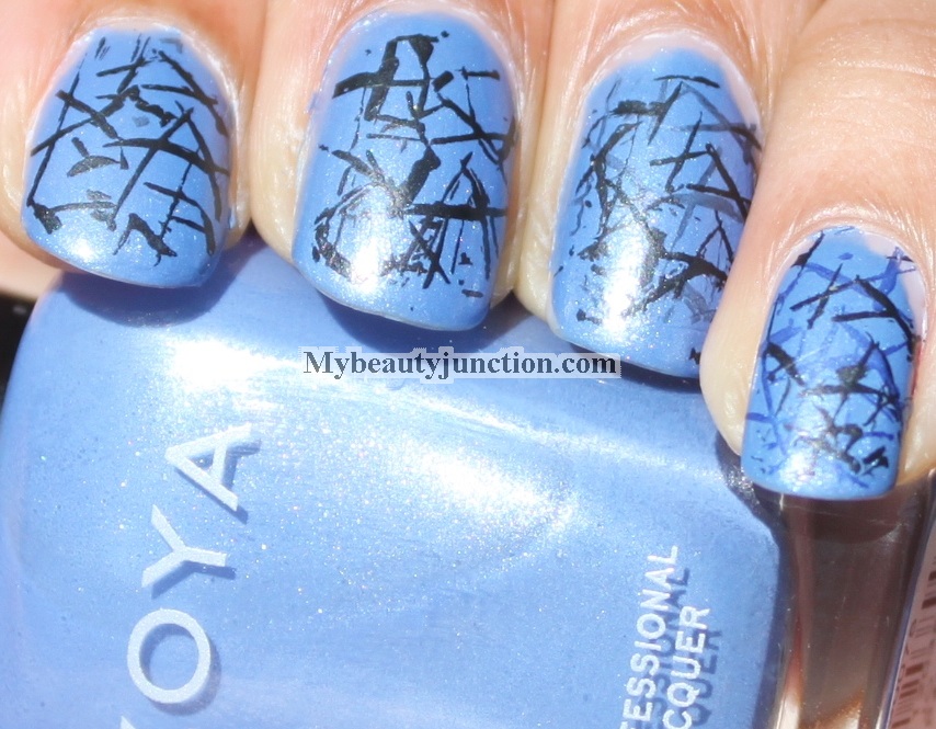 Manicure: Zoya Jo nail polish with black stamping nail art - Cosmetopia  Digest Beauty and Makeup Blog