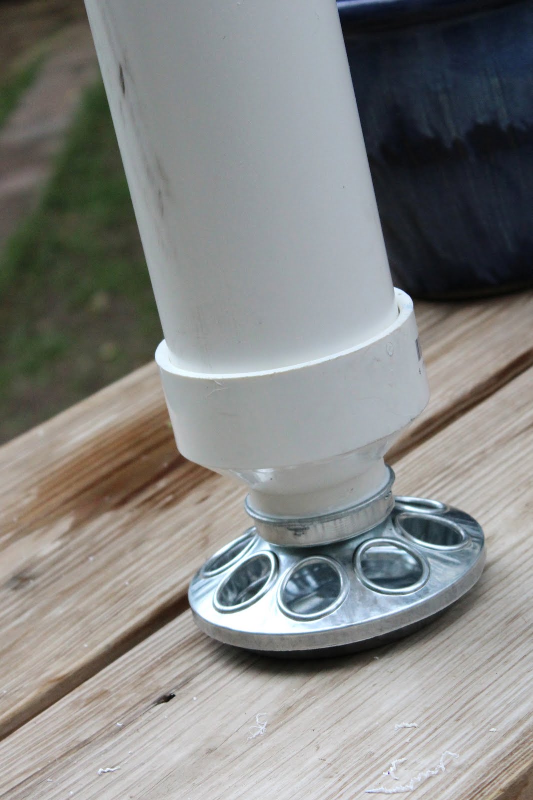 Homestead Roots Baby Chick Feeder DIY Super Easy Works Great!