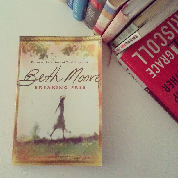 Breaking Free by Beth Moore // Dealing with depression and a toxic thought life.