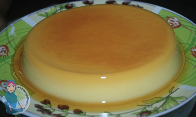 Puding Karamel tanpa telur (Agaragar karamel)  Sumarz.Com