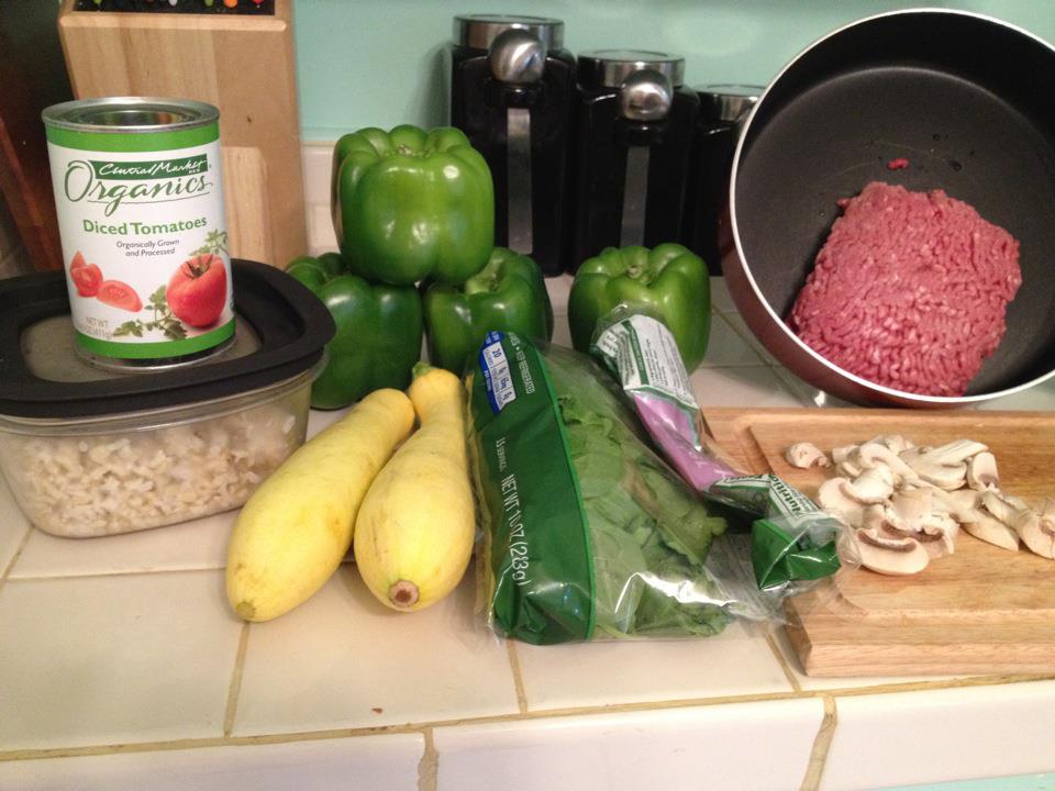 Healthy Living by Lauren Stuffed Bell Peppers