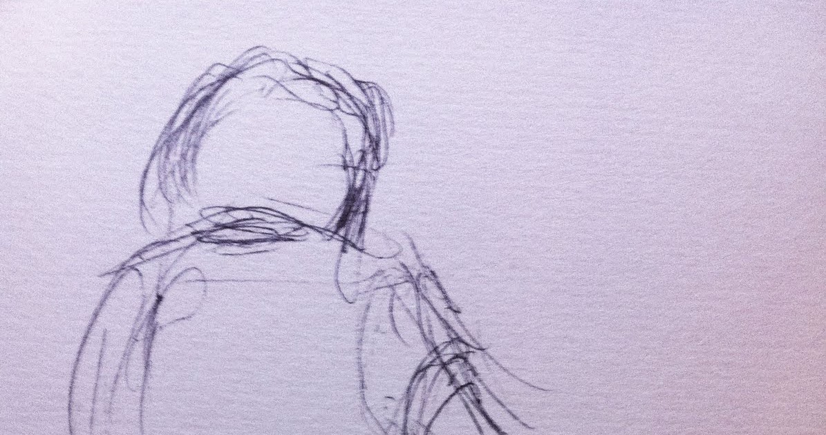 Emma's Sketchbook: Sketches of People Sitting