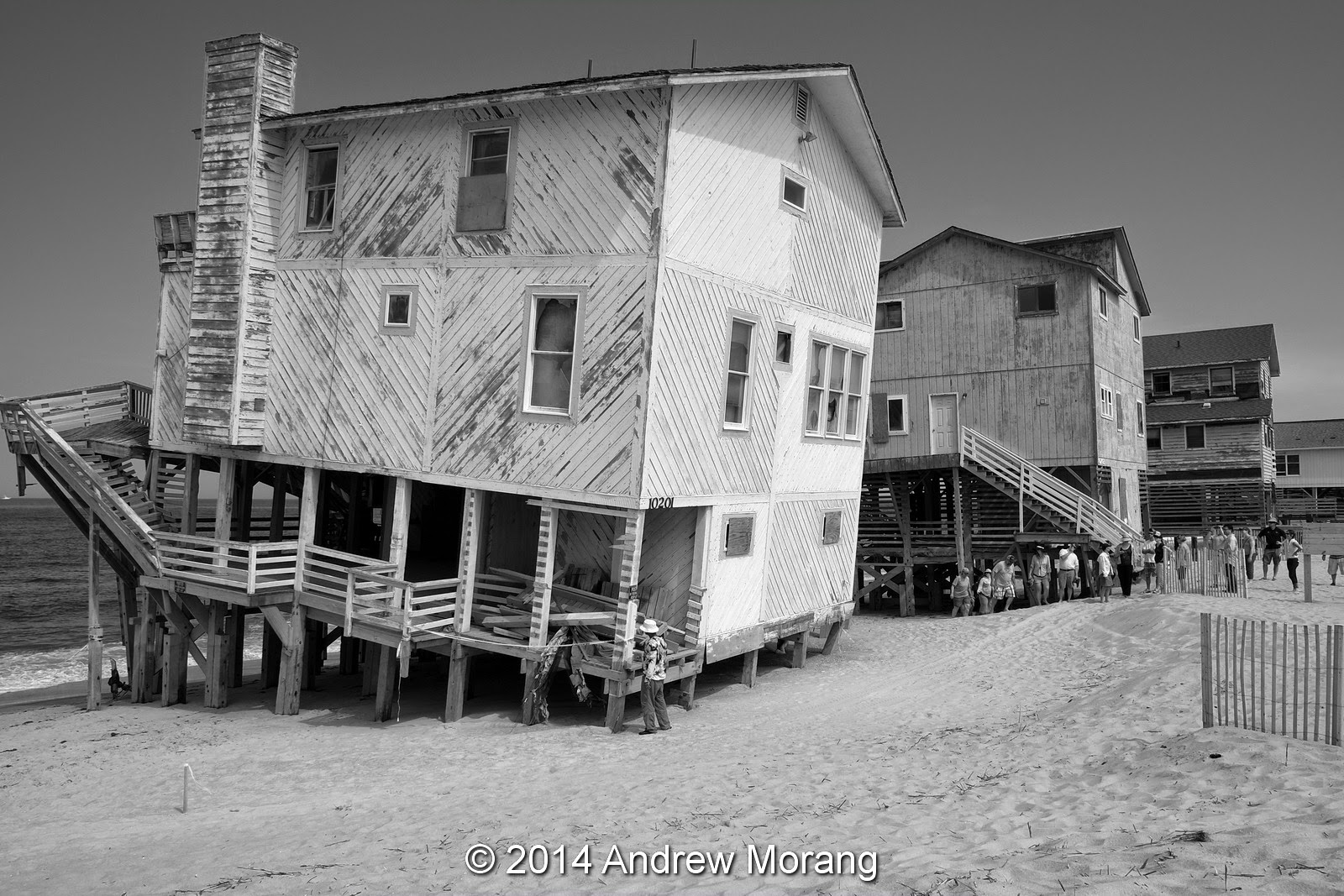 Urban Decay South Nags Head the Condemned Beach Houses that Never