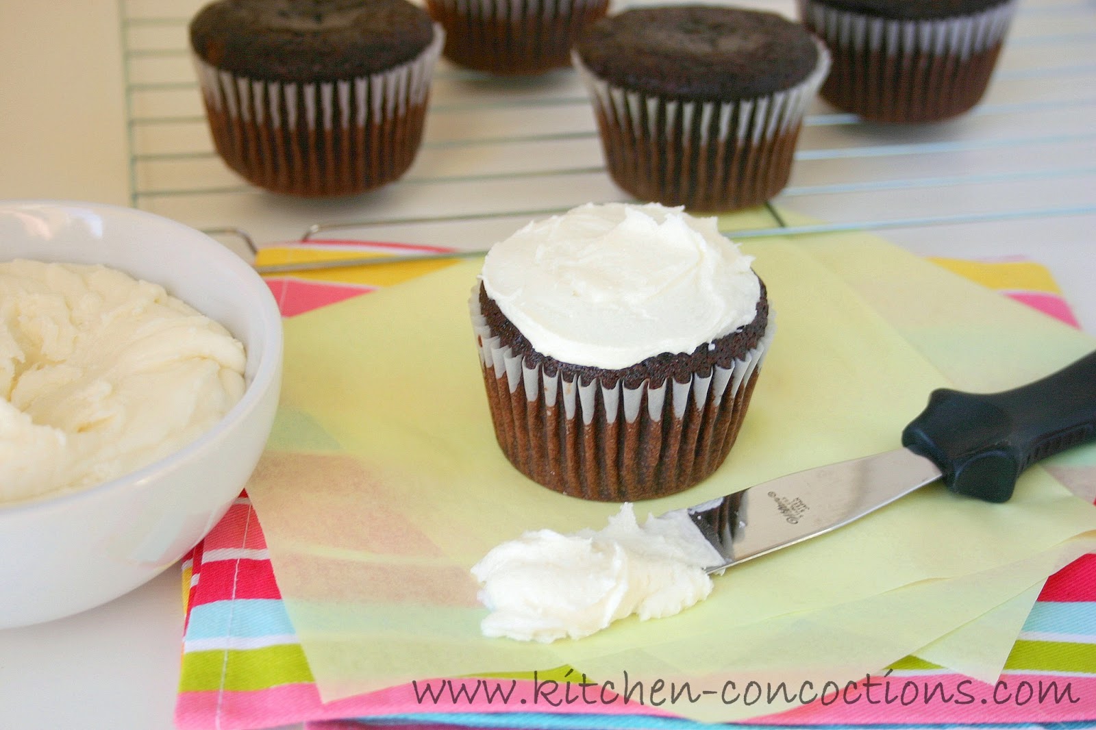 White Chocolate Buttercream Frosting Kitchen Concoctions