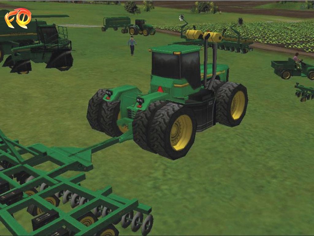 Entertainment Just For You John Deere Drive Green PC Game Free