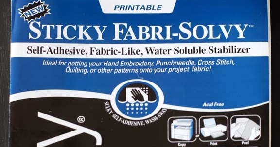 Solvy Fabric Printable 8.5 x 11 12 pieces