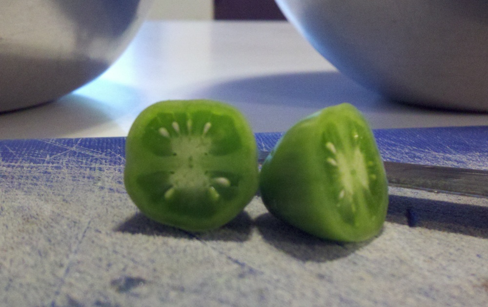 The Freehold Making dilled green tomatoes