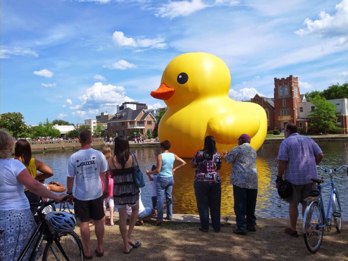 The Duck came to town. This was a truly amazing day.