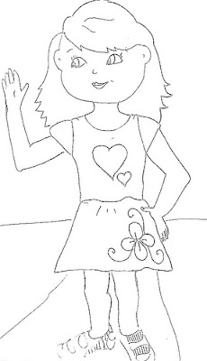 Dibujos de niños saludando - Imagui