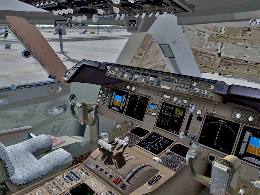 FSX - PMDG 747/747F.
