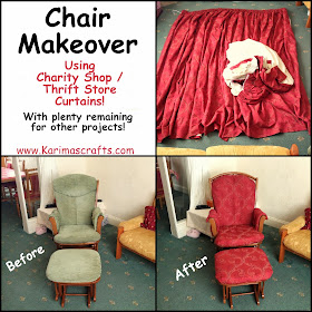 chair makeover muslim blog sewing