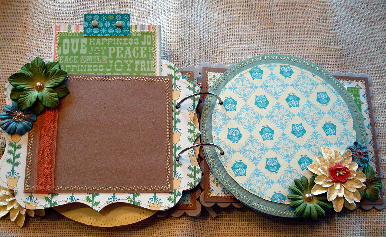 Scrapbooking by Phyllis Premade Scrapbook Chipboard Album *Brag Book*
