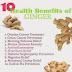 10 Health Benefits of Ginger