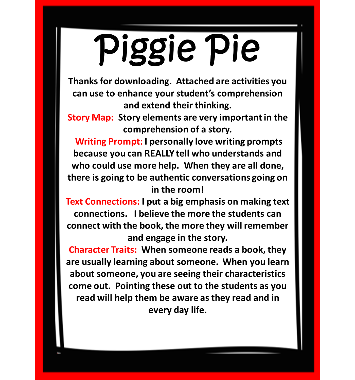 The Diary of a Nerdy Teacher Piggie Pie Masterpiece