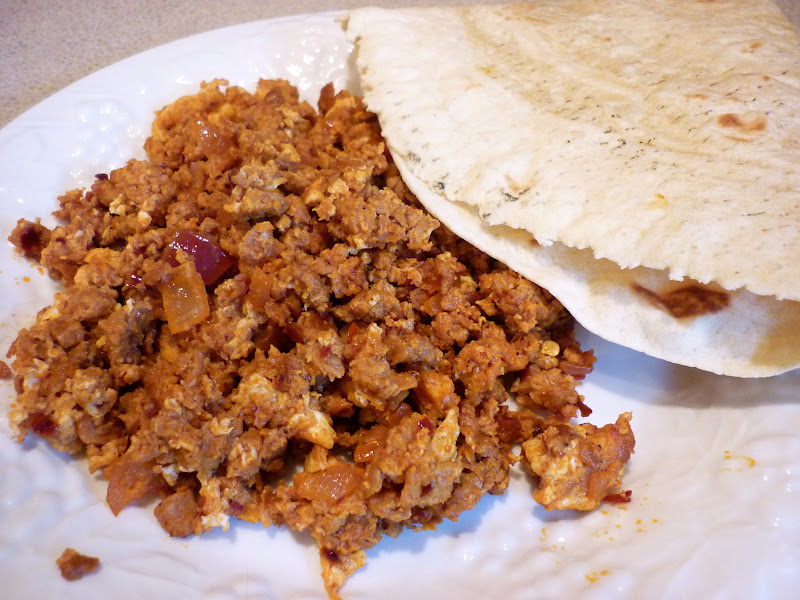 Seizing Life, One Measuring Cup At A Time Soy Chorizo Breakfast Scramble