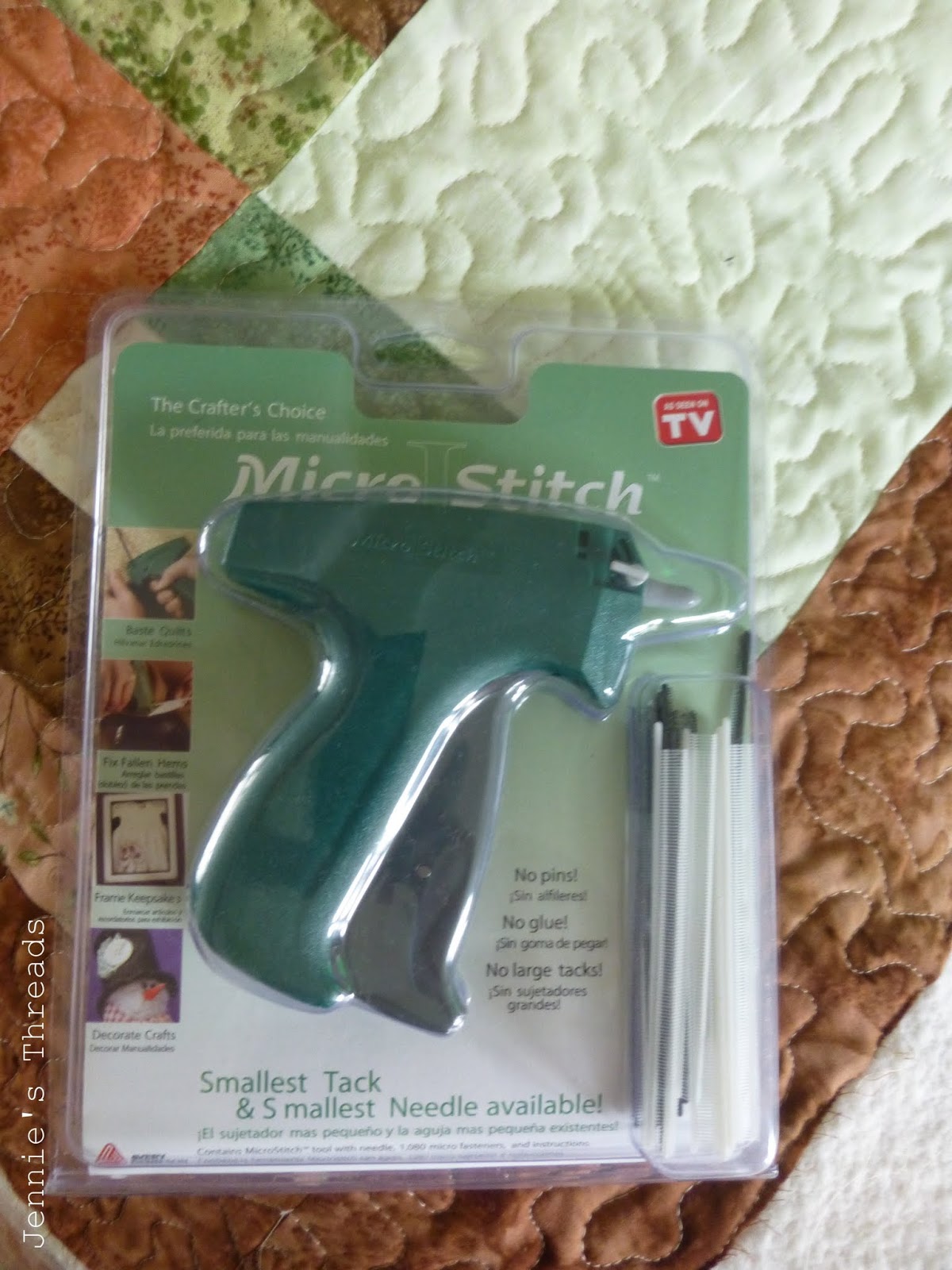Micro-Stitch Basting Gun Great for Quilters