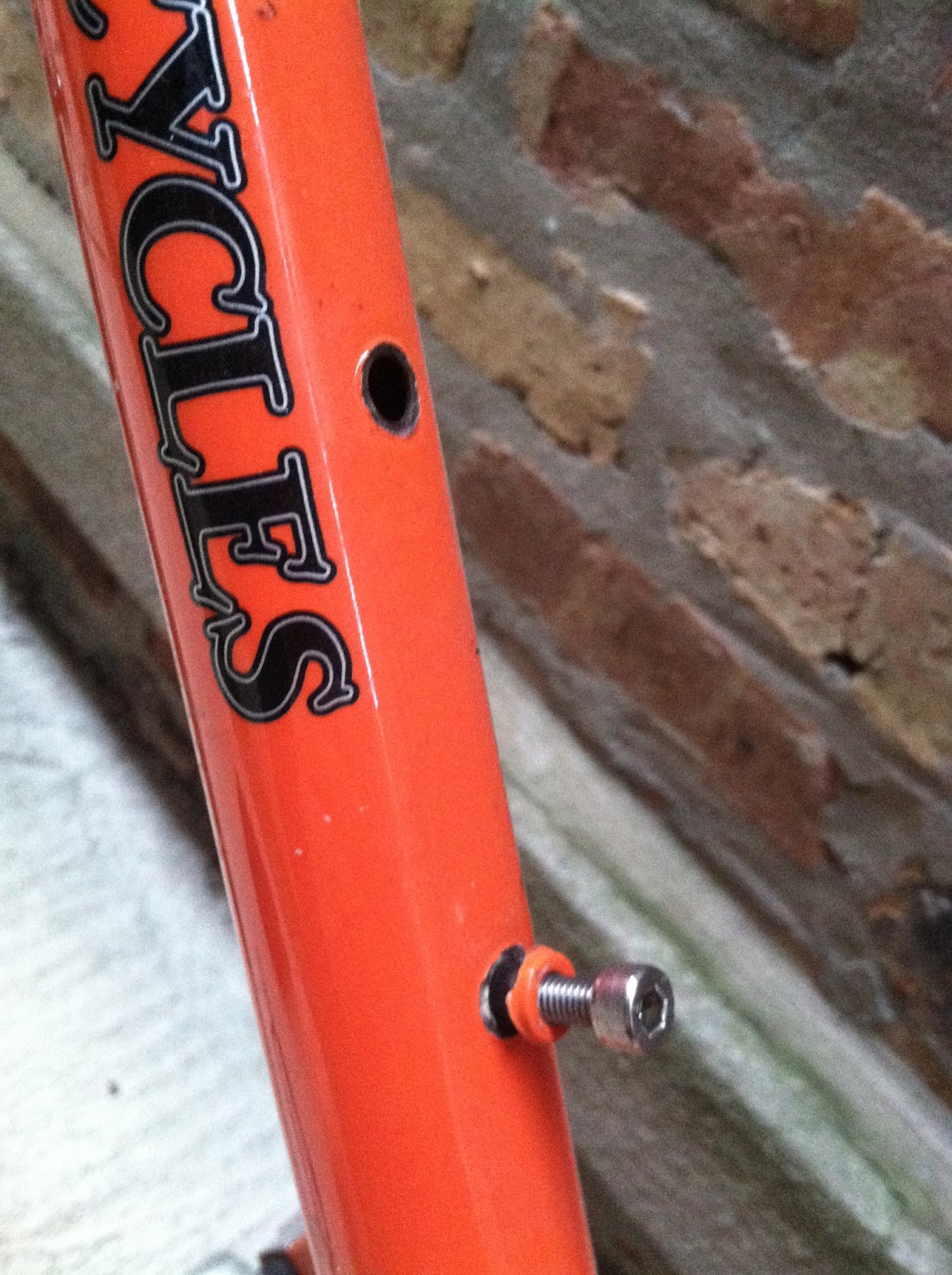 rivnut bike frame