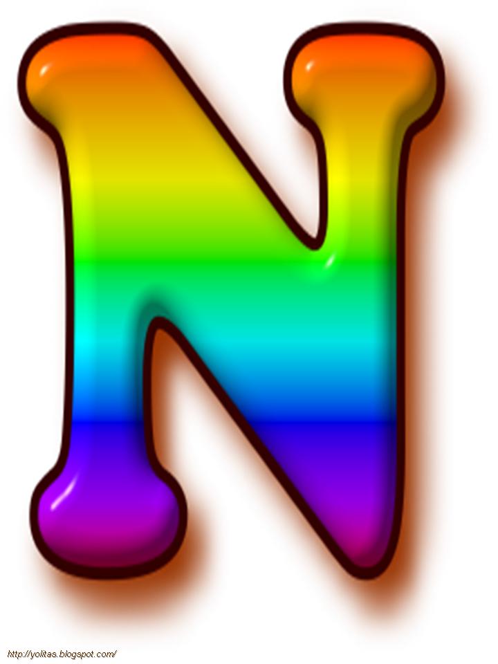 Alfabeto arco iris. | Oh my Alfabetos!