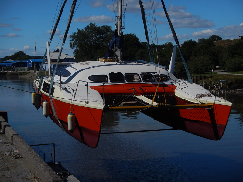 Journey on a Woods Sagitta catamaran