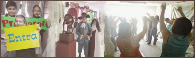 Celebración del Día de Santa Teresa en Inst.. Enrique de Ossó de Reynosa