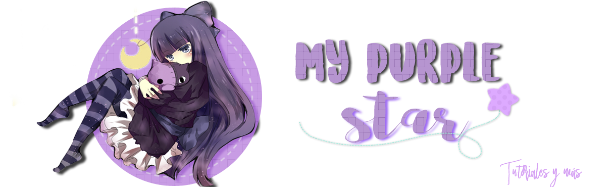 My purple star