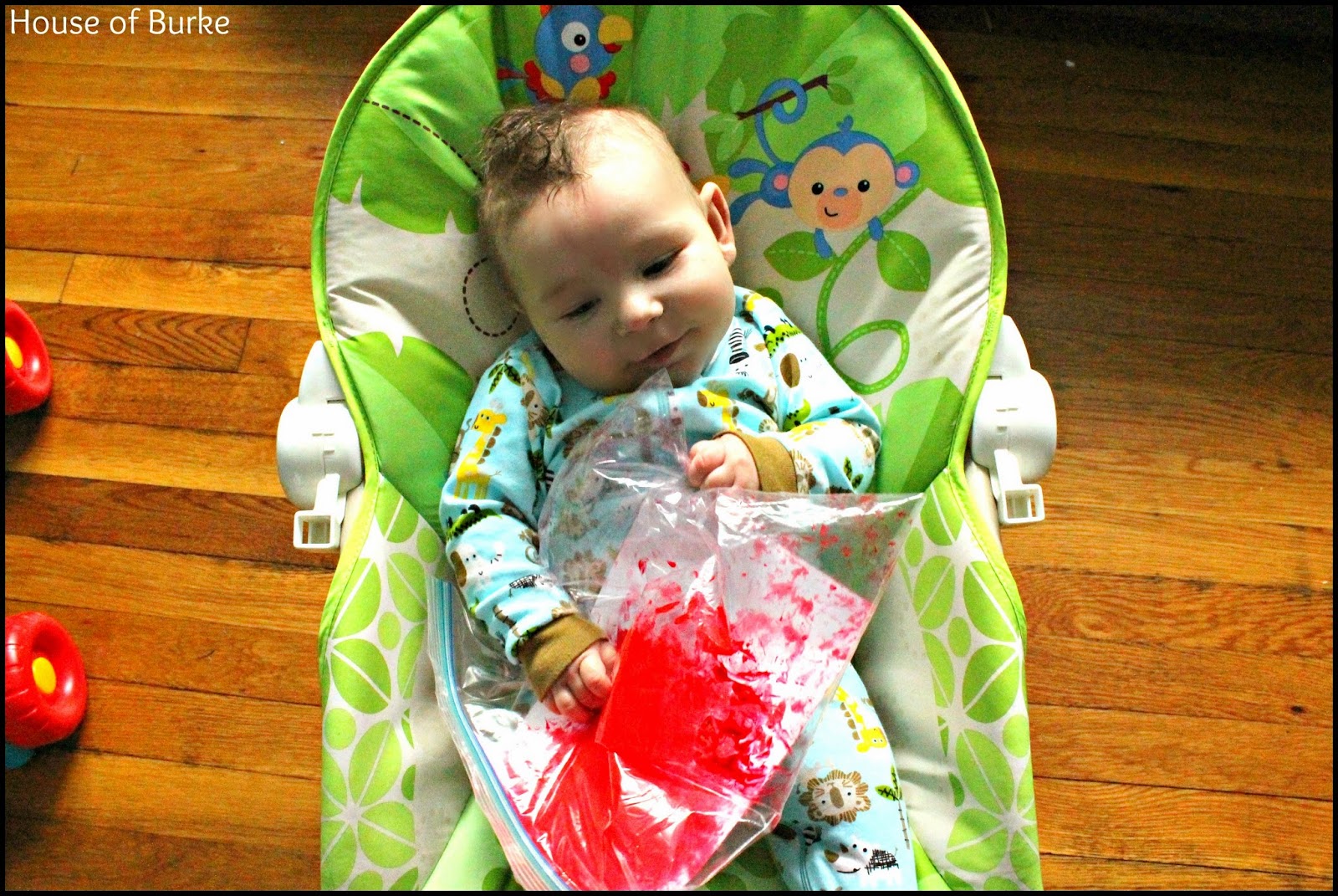 House of Burke Jingle Bell Sensory Bag Painting