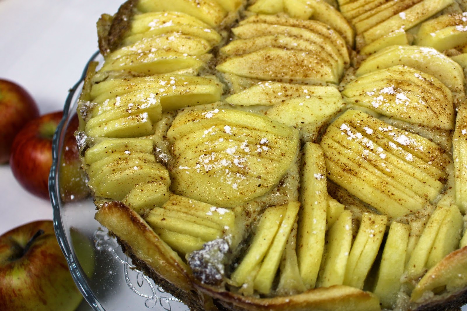 Apfelkuchen vegan Saftiger Apfelkuchen vegan