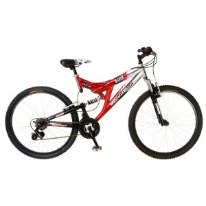 26 inch full suspension mountain bike