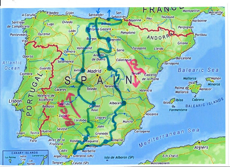 2011 Tour Through Spain with Paul