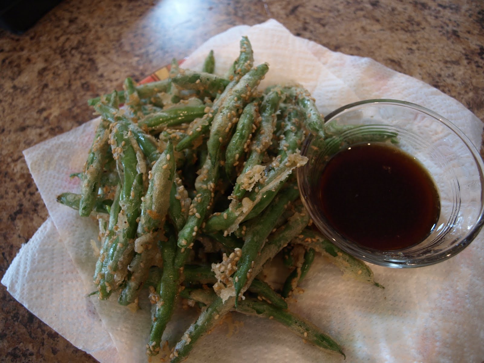 Basic Training Cooking with Kids Tempura Green Beans