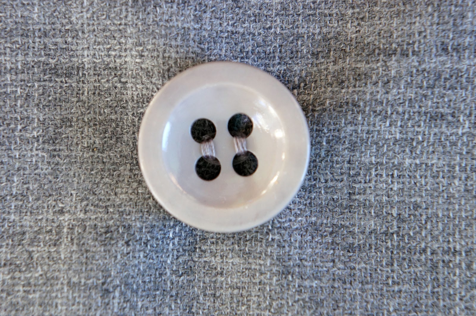 The Papercut Collective How to stitch on a button