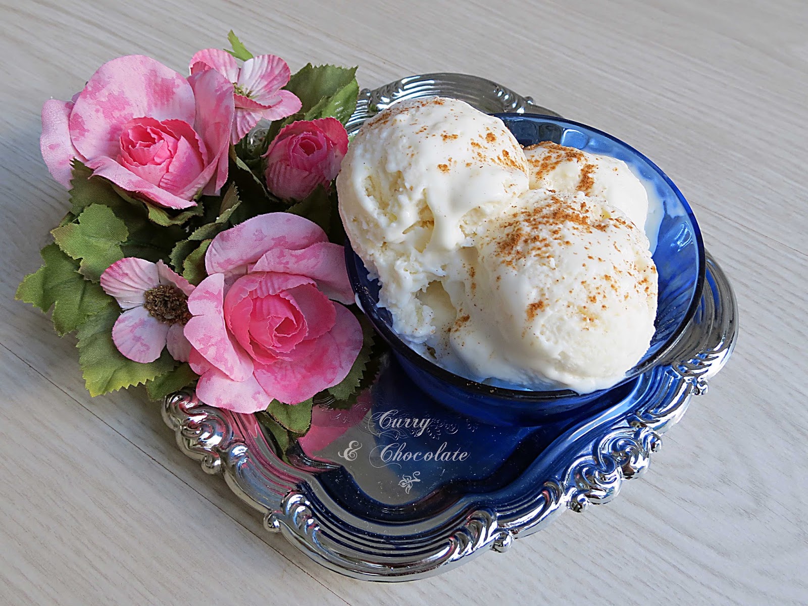 Helado casero de arroz con leche – Sweet rice pudding ice cream Helado casero de arroz con leche – Sweet rice pudding ice cream