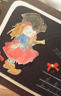 [DIY] Zur Einschulung: Karte Little Pirate Girl 