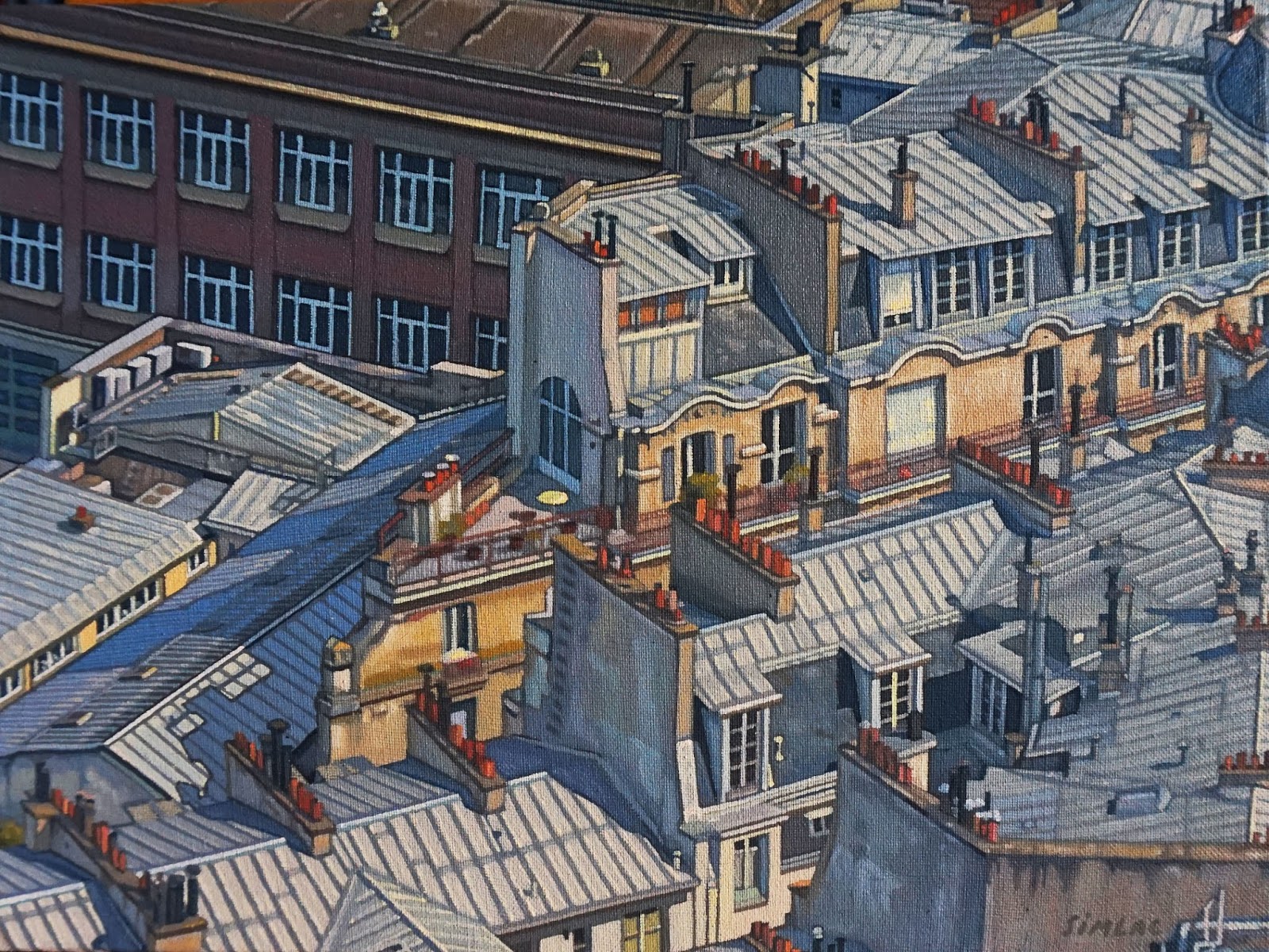 peinture sur toile urbain
