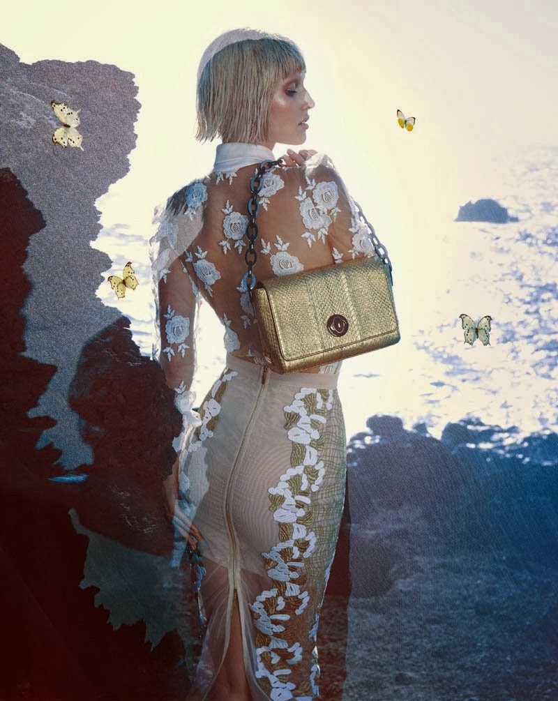 Toni Garn Blumarine Fashion Photoshoot Spring 2014 Pictures Fashion Photoshoot : Toni Garn Photoshot For Blumarine Magazine Spring 2014 Collection