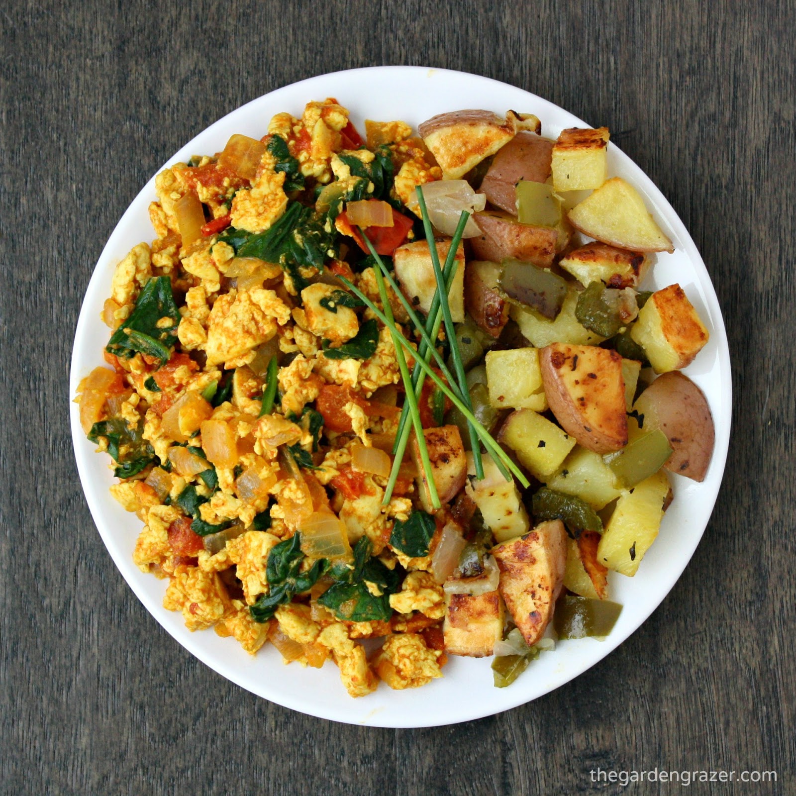 The Garden Grazer Roasted Homestyle Breakfast Potatoes