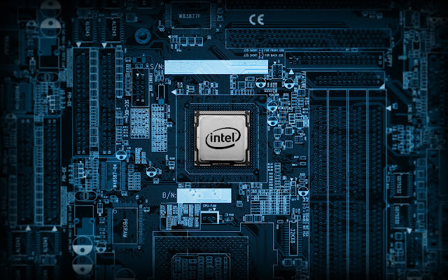 Wallpaper Intel Chip