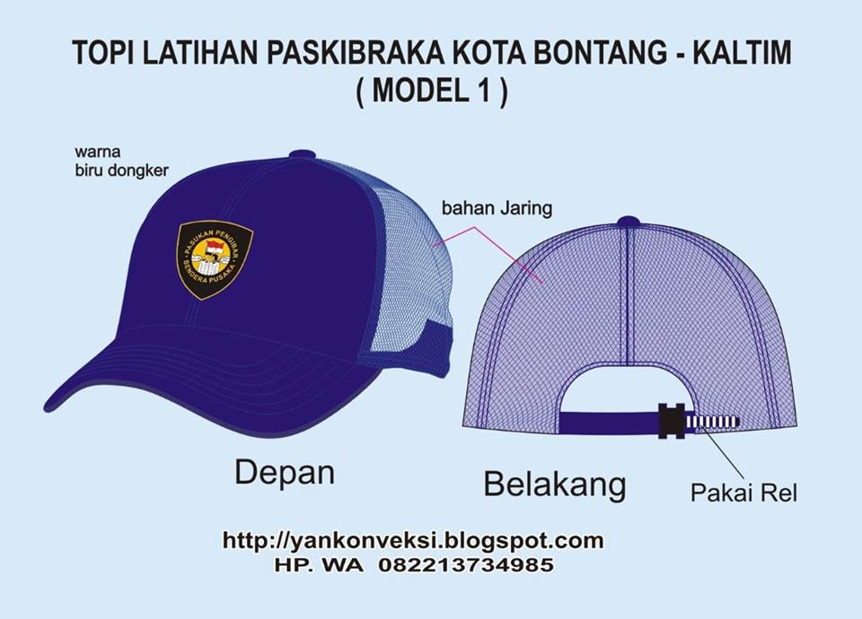 TOPI LATIHAN PASKIBRA