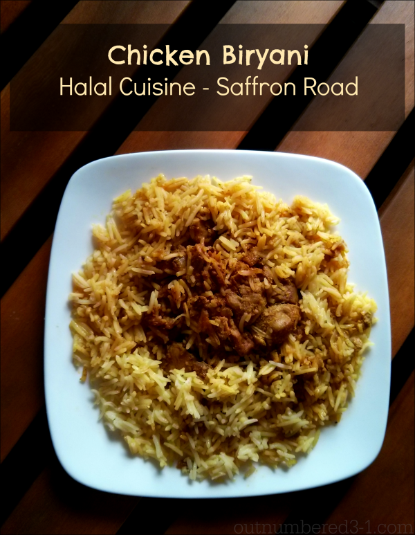 Chicken Biryani Zabihah Halal Cuisine from Saffron Road Outnumbered