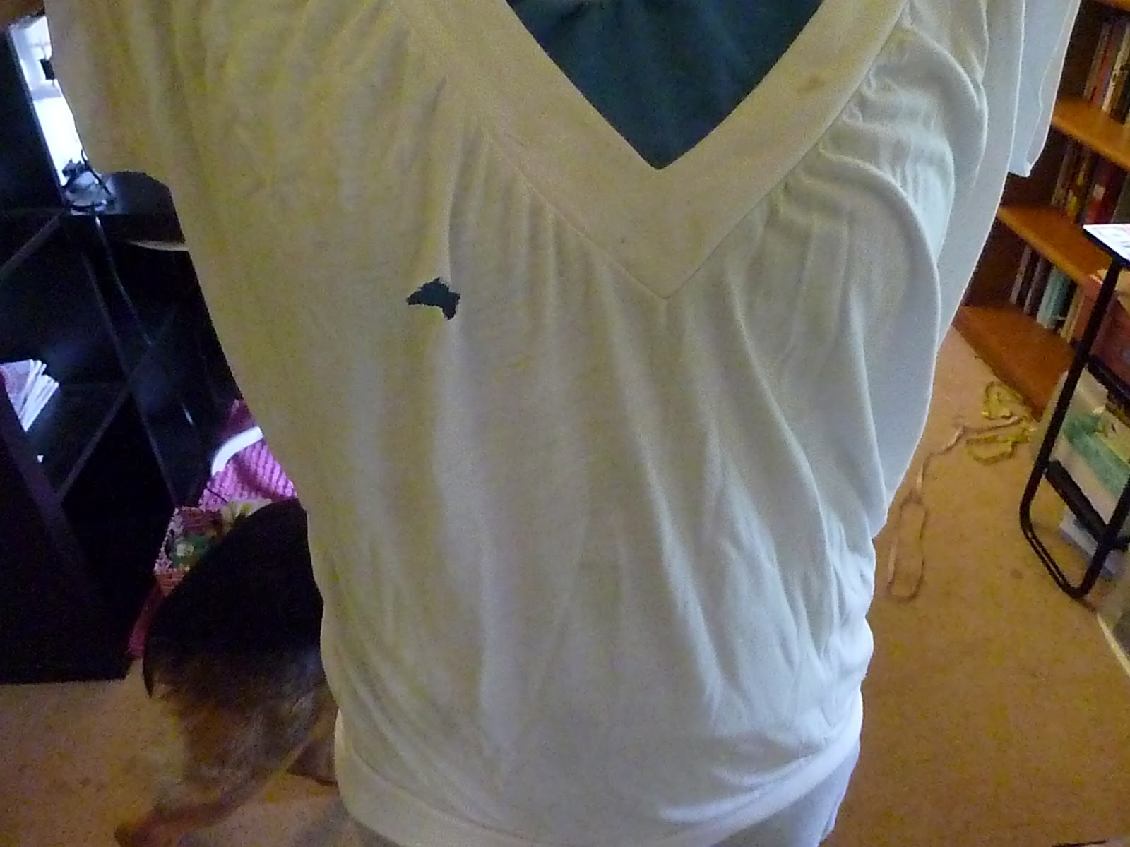 110 Creations Mend It Monday torn shirt